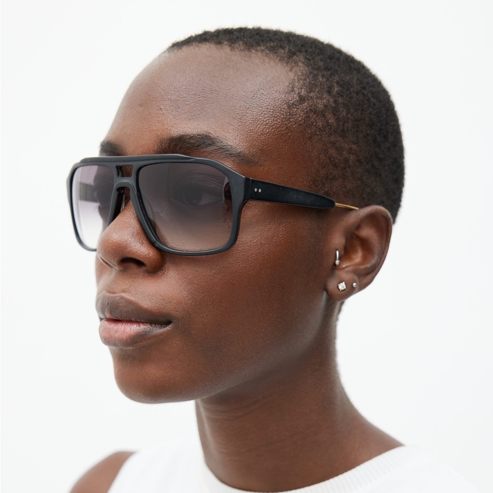 Dita Accessories Dita “Chamber” Sunglasses 19010-A-Blk-Gld-57